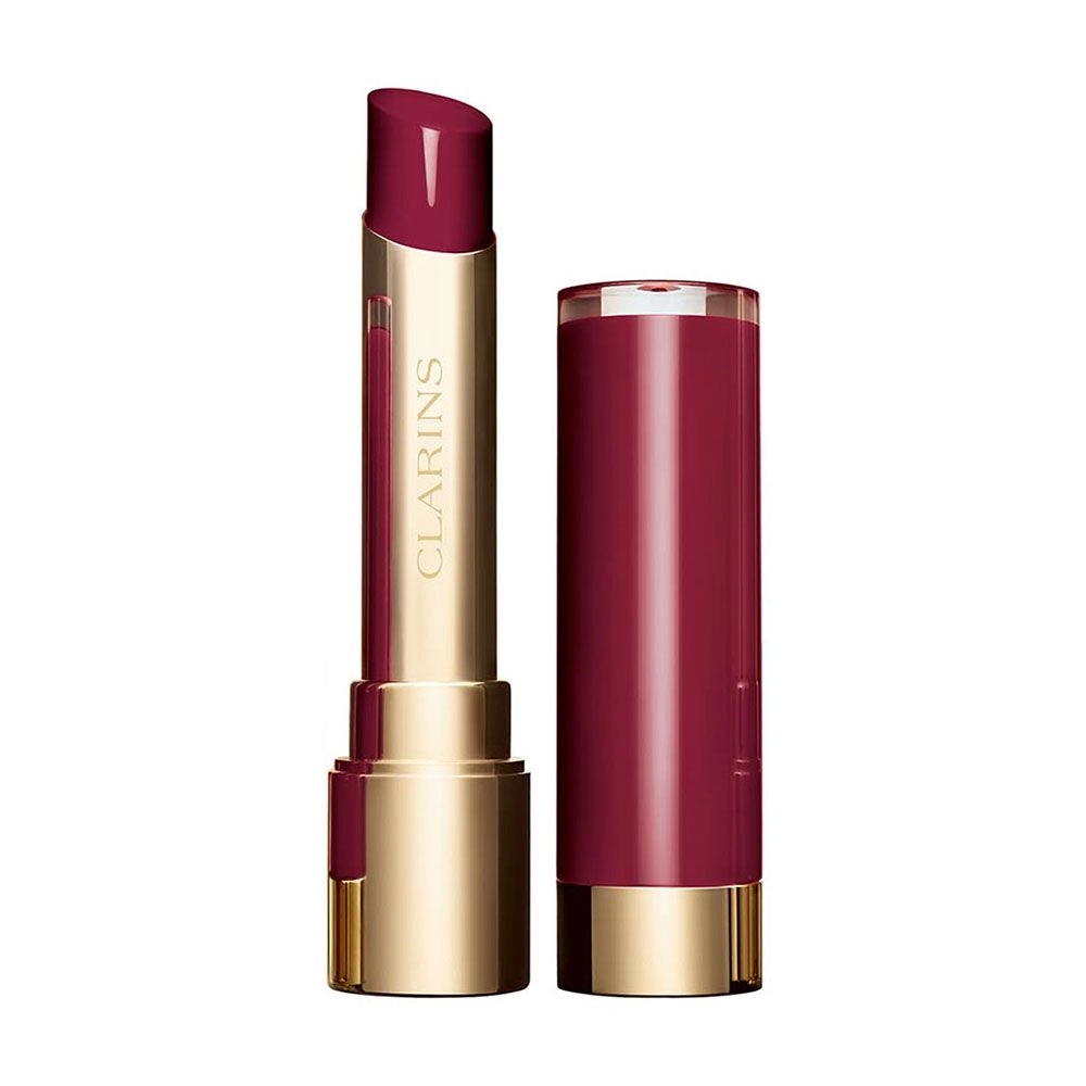 Clarins Помада для губ Joli Rouge Lacquer, 744L Рlum, 3 г - фото N1