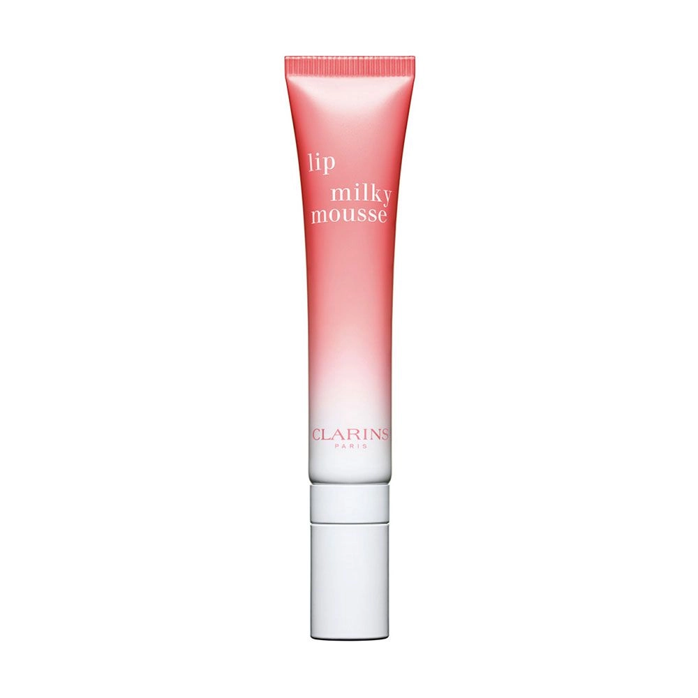 Clarins Кремовый блеск для губ Milky Mousse Lips 03 Milky Pink, 10 мл - фото N1