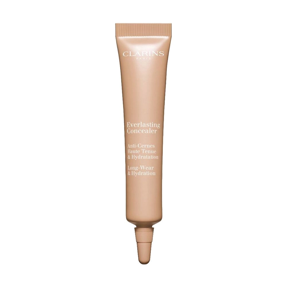 Стійкий консилер для обличчя - Clarins Everlasting Long-Wearing And Hydration Concealer, 02 Light Medium, 12 мл - фото N1