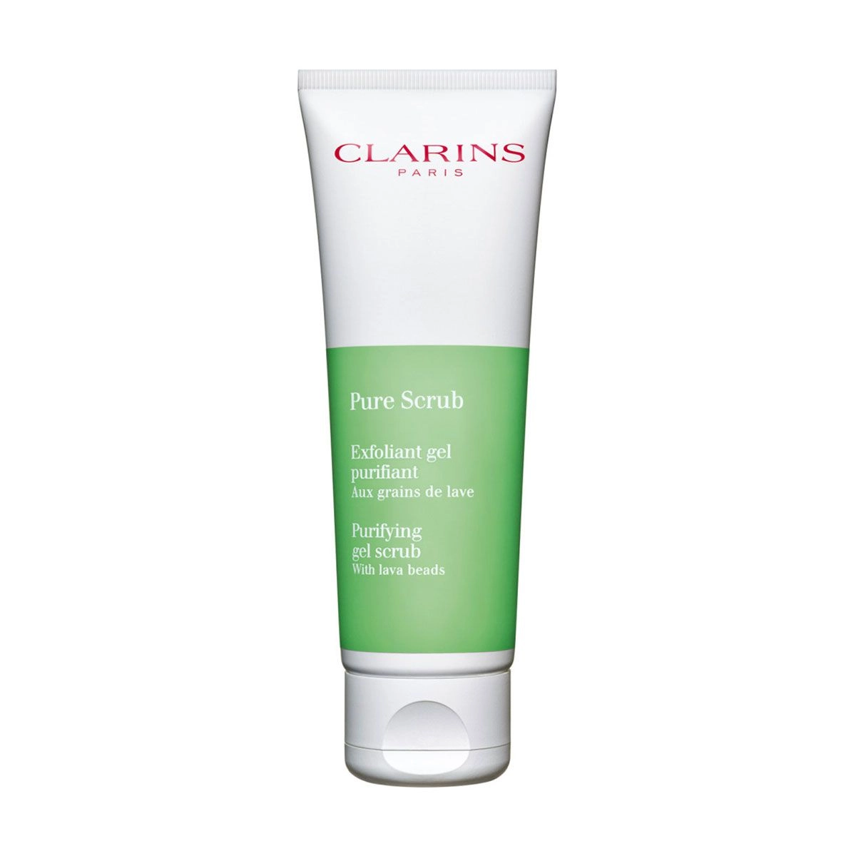 Очищаючий гель-скраб для обличчя - Clarins Pure Scrub Whith Lava Beads, 50 мл - фото N1