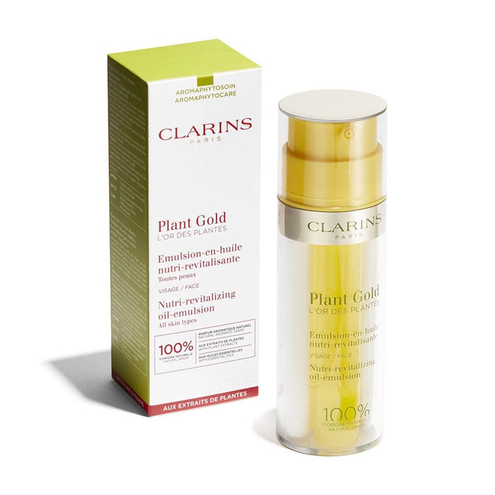 Clarins Поживна емульсія для обличчя Plant Gold Nutri-Revitalizing Oil-Emulsion, 35 мл - фото N2