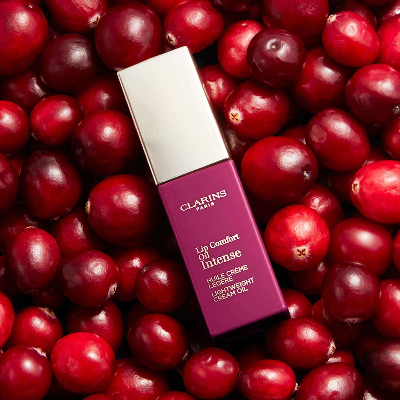 Олія-тінт для губ - Clarins Lip Comfort Oil Intense, 02 - Intense Plum, 7 мл - фото N6