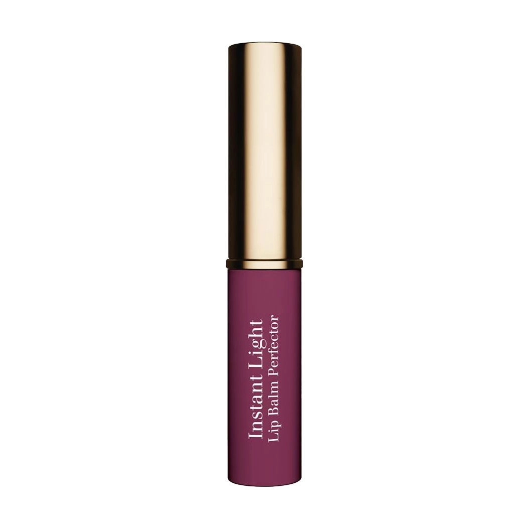 Clarins Блиск для губ Instant Light Lip Balm Perfector, 08 Plum, 1.8 г - фото N2