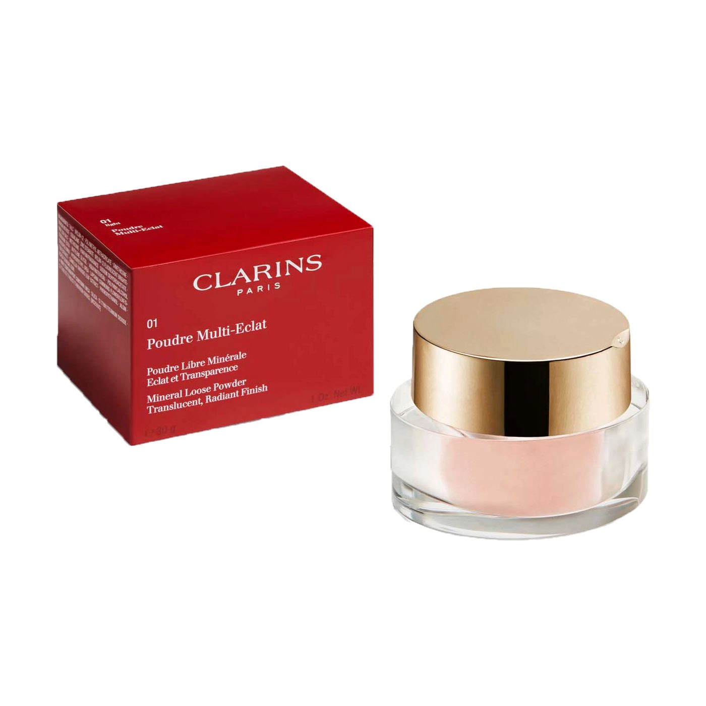 Clarins Минеральная рассыпчатая пудра для лица Mineral Loose Powder Transparent, 30 г - фото N3