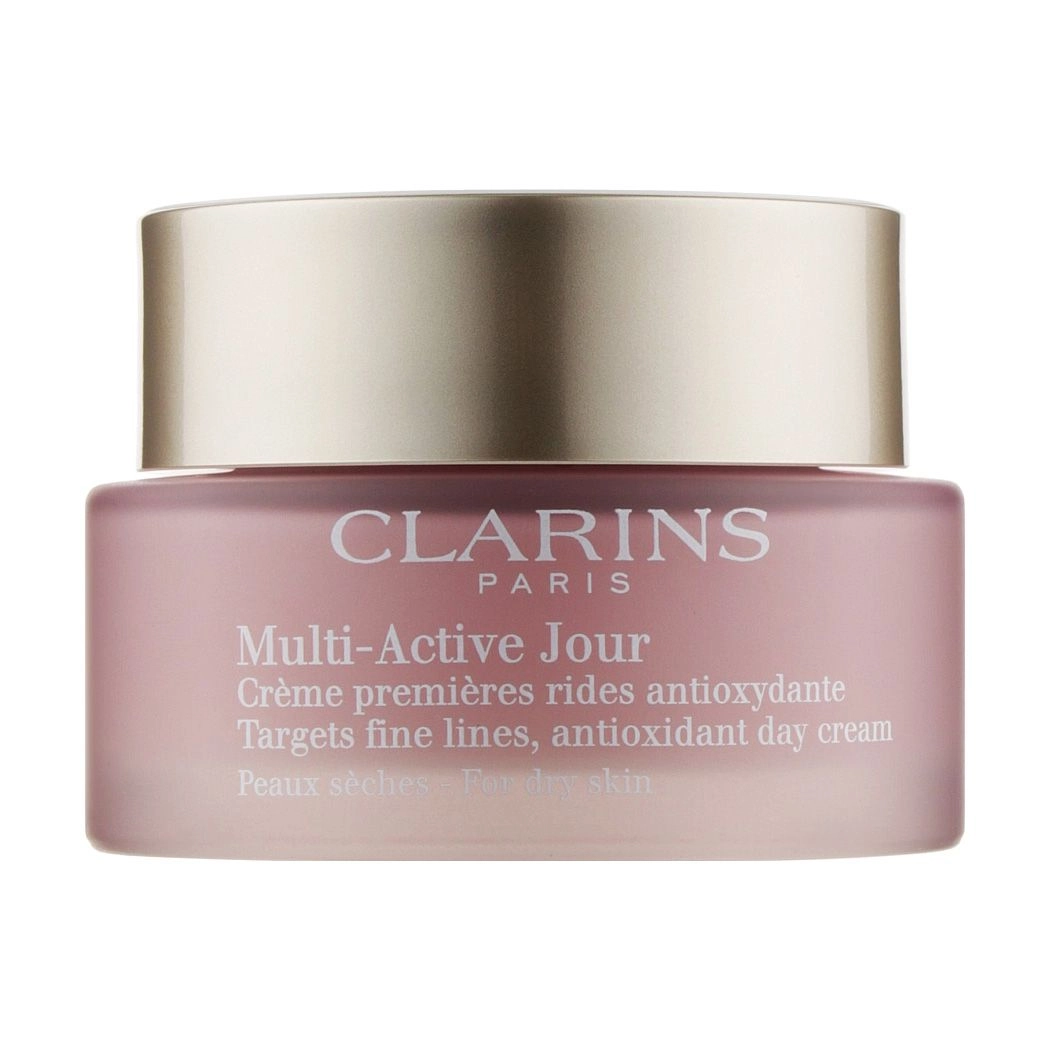 Clarins Денний крем для обличчя Multi Active Antioxidant Day Cream For Dry Skin для сухої шкіри, 50 мл - фото N1