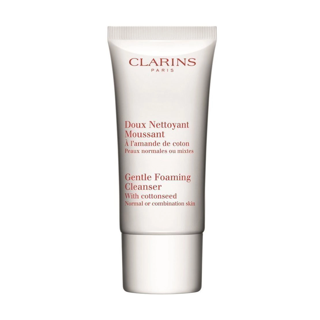 Clarins Засіб для вмивання обличчя Gentle Foaming Cleanser with Cottonseed, 50 мл - фото N1