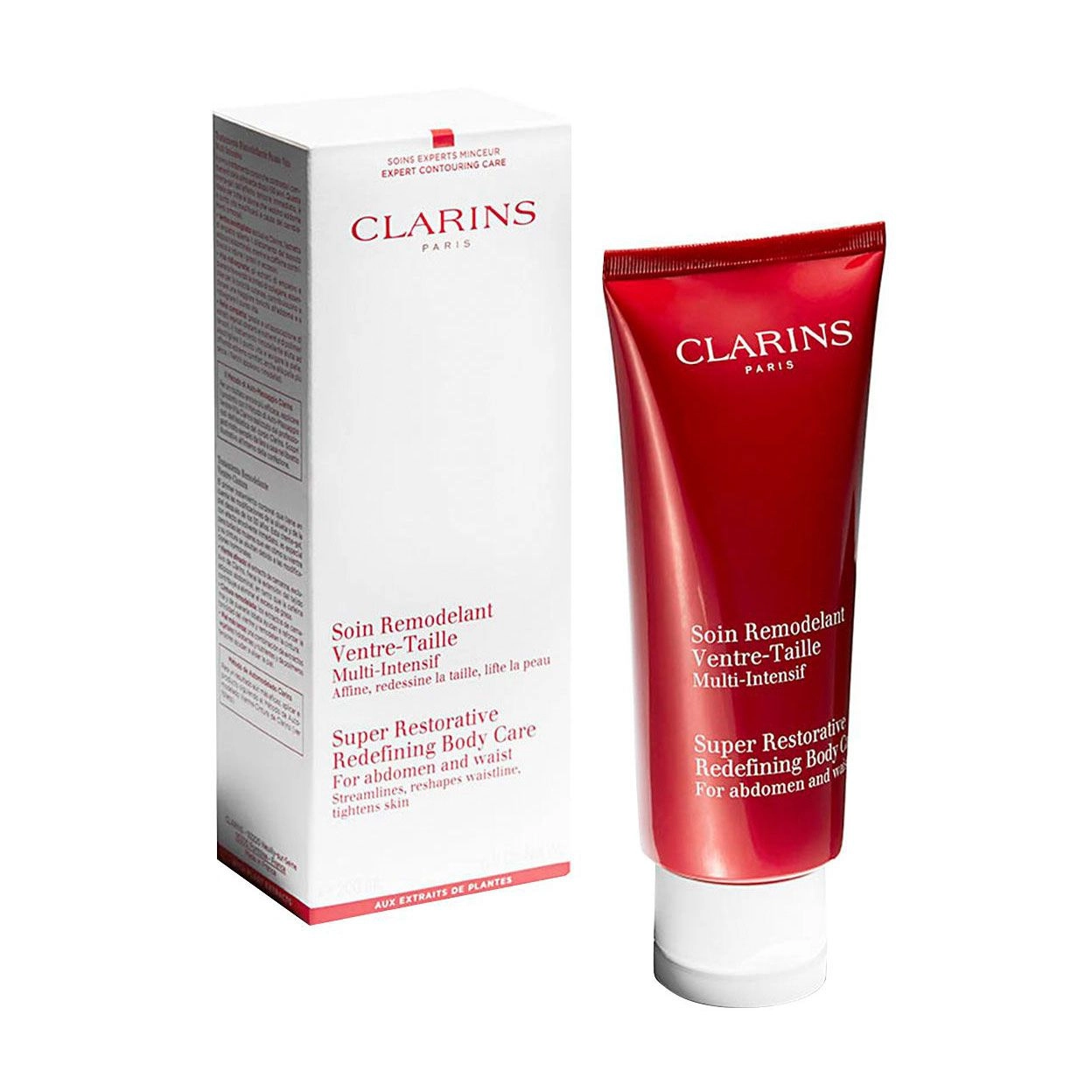 Clarins Підтягувальний крем для області талії і живота Super Restorative Redefining Body Care, 200 мл - фото N2