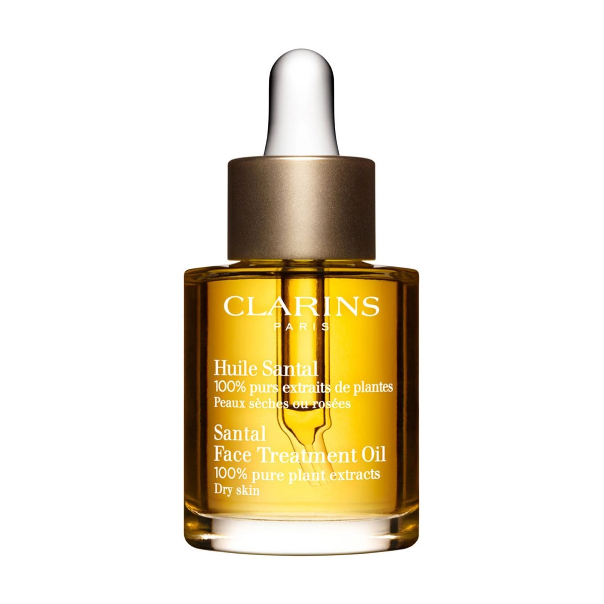 Clarins Олія для обличчя Santal Face Treatment Oil для сухої шкіри, 30 мл - фото N1