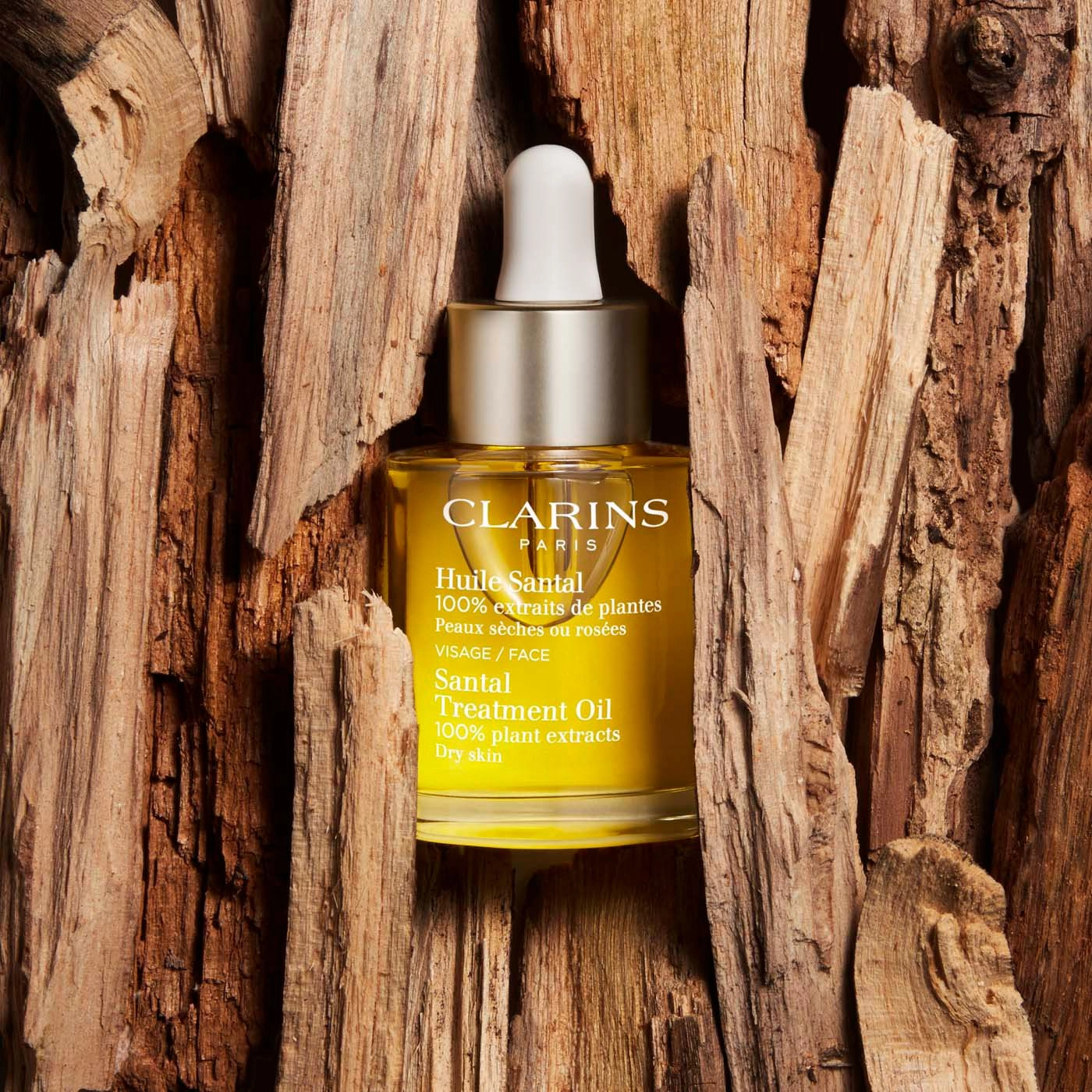 Clarins Олія для обличчя Santal Face Treatment Oil для сухої шкіри, 30 мл - фото N6