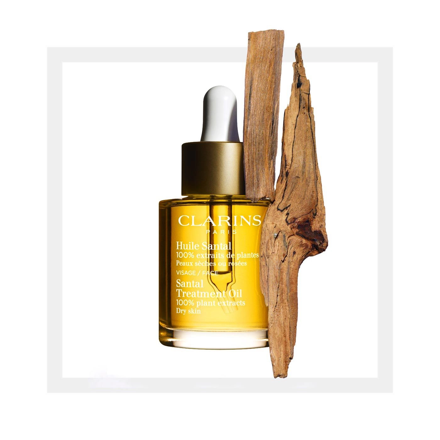 Clarins Олія для обличчя Santal Face Treatment Oil для сухої шкіри, 30 мл - фото N7
