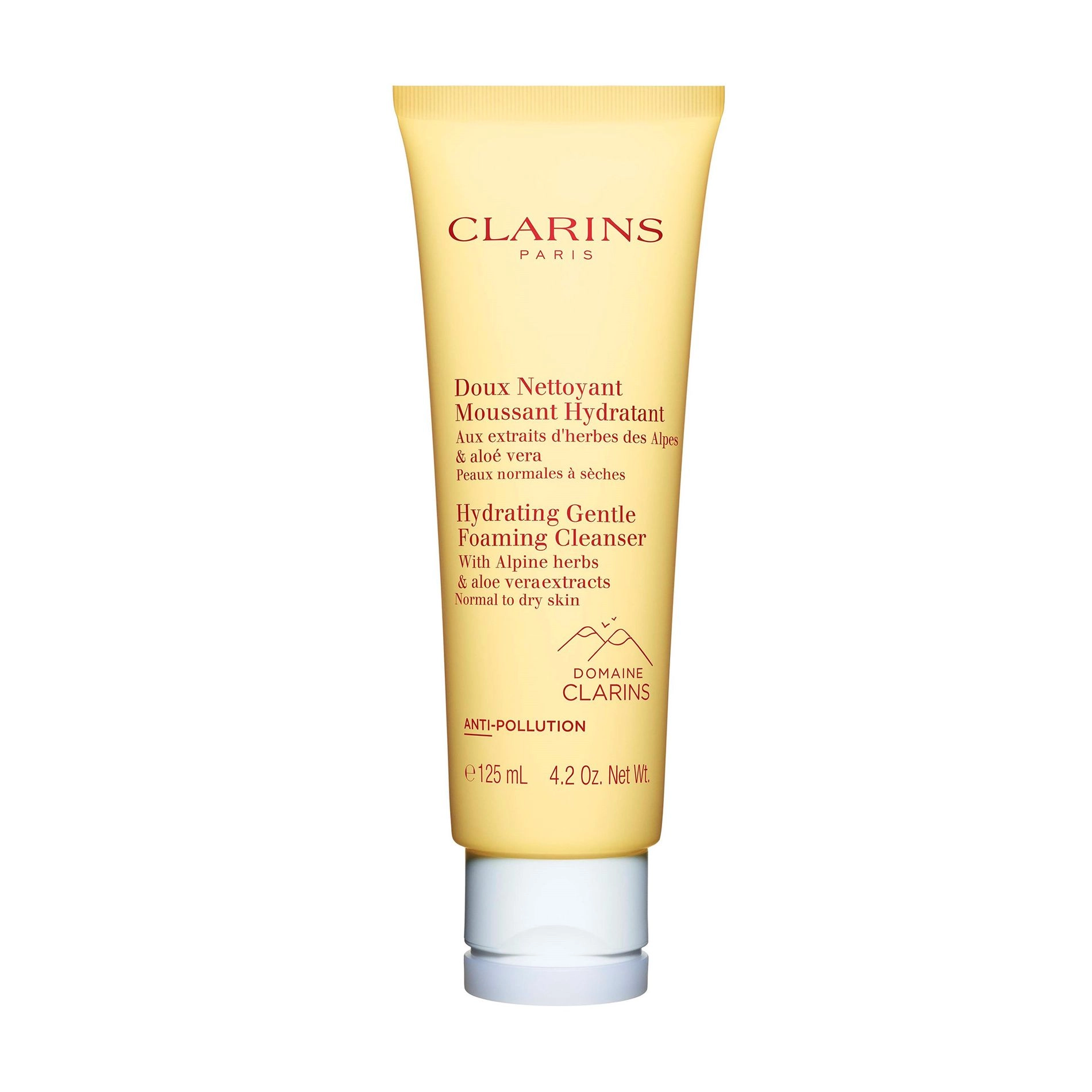 Увлажняющий мусс для умывания для нормальной и сухой кожи - Clarins Hydrating Gentle Foaming Cleanser, 125 мл - фото N1