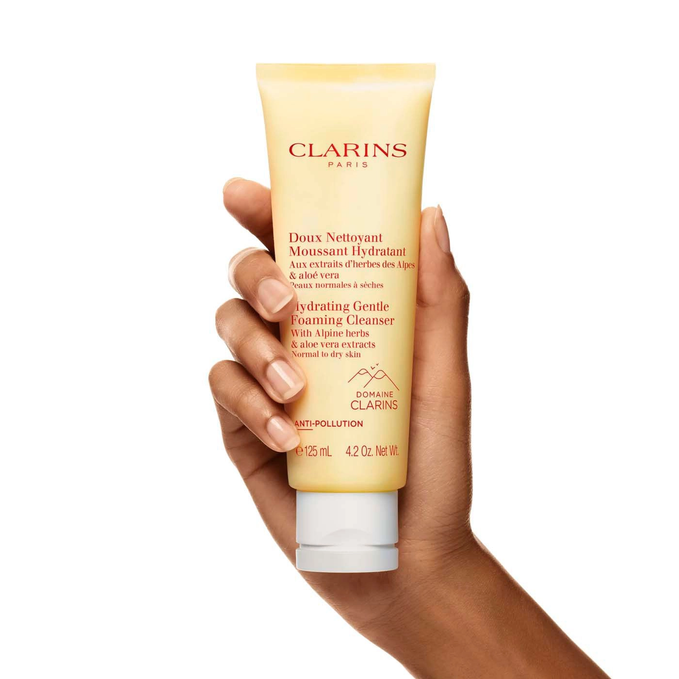 Увлажняющий мусс для умывания для нормальной и сухой кожи - Clarins Hydrating Gentle Foaming Cleanser, 125 мл - фото N4