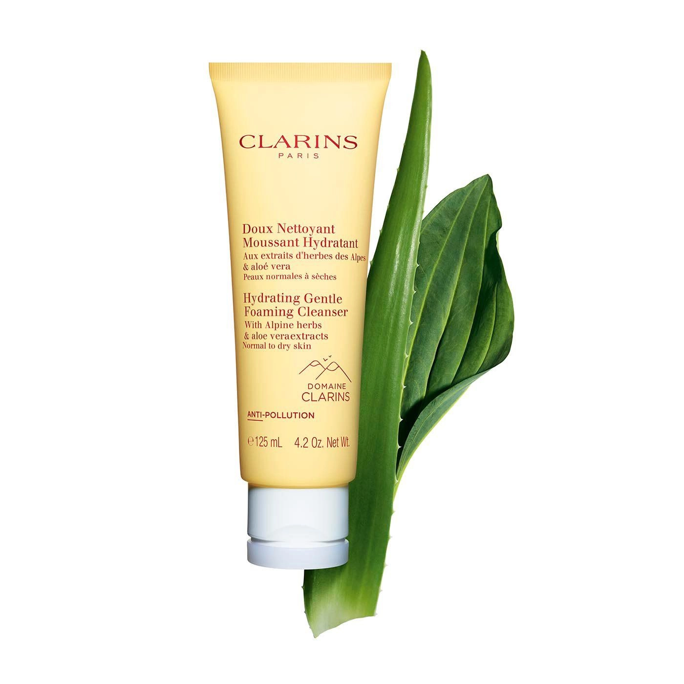 Зволожуючий мус для вмивання для нормальної та сухої шкіри - Clarins Hydrating Gentle Foaming Cleanser, 125 мл - фото N5