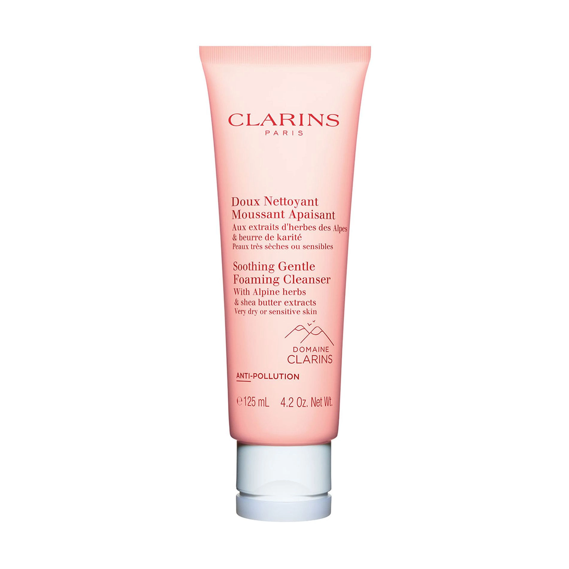 Успокаивающий мусс для умывания с альпийскими травами - Clarins Soothing Gentle Foaming Cleanser, 125 мл - фото N1