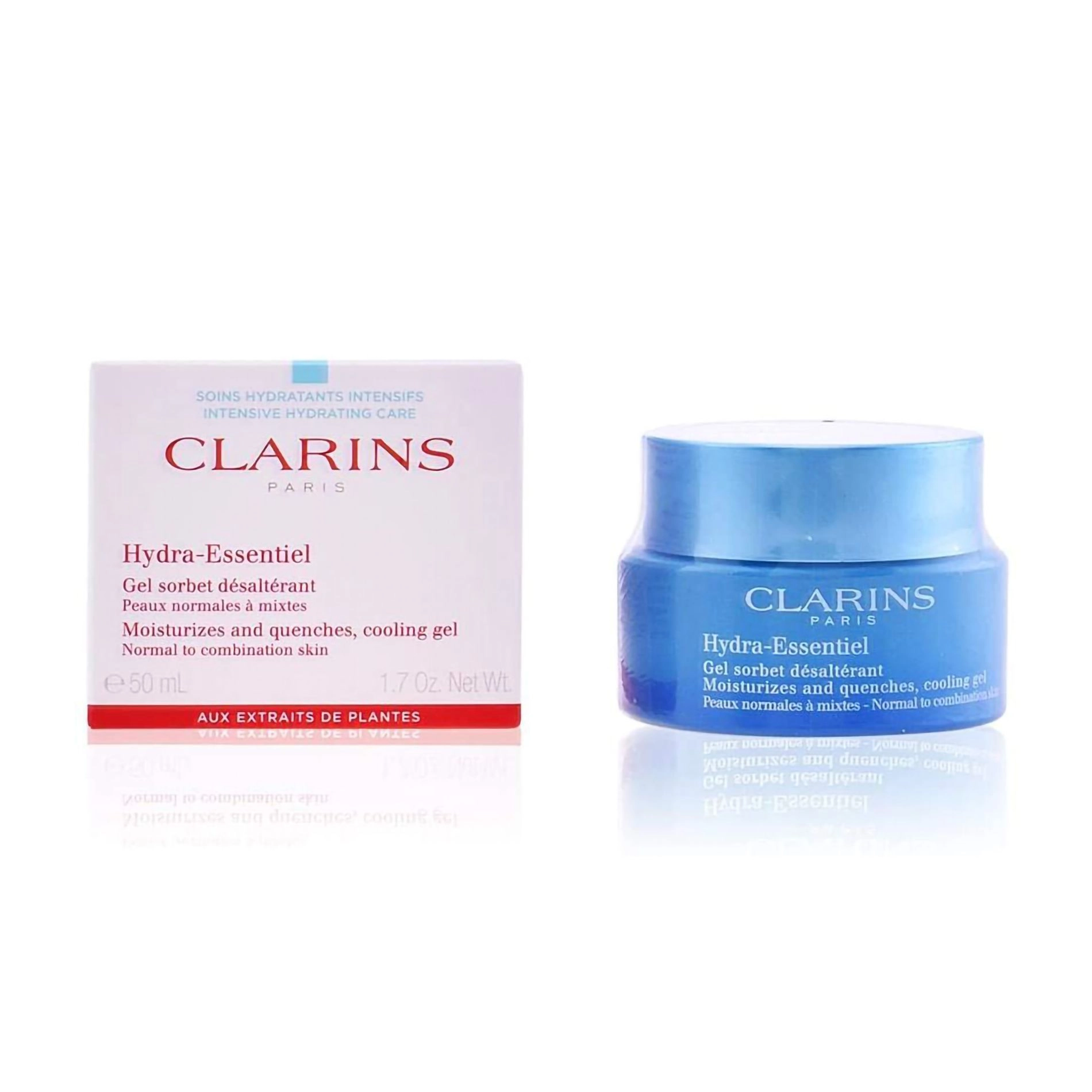 Clarins Зволожувальний гель для обличчя Hydra-Essentiel Cooling Gel для нормальної та комбінованої шкіри, 50 мл - фото N2