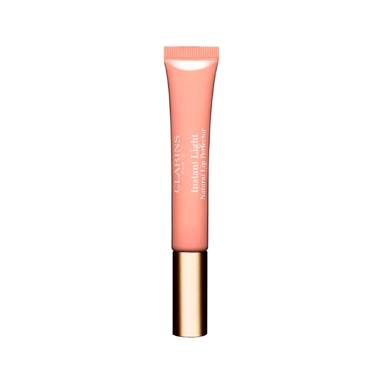 Clarins Блеск для губ Instant Light Natural Lip Perfector 02 Apricot Shimmer 12 мл - фото N1