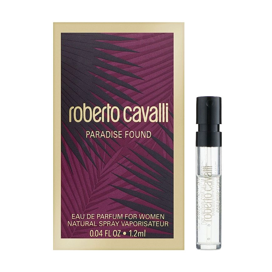 Roberto Cavalli Paradise Found For Women Парфюмированная женская вода, 1.2 мл (пробник) - фото N1