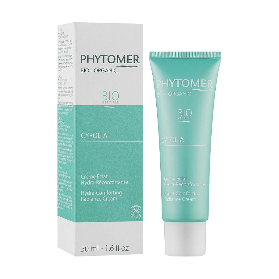 Увлажняющий крем для лица - Phytomer Cyfolia Hydra-Comforting Radiance Cream, 50 мл - фото N2