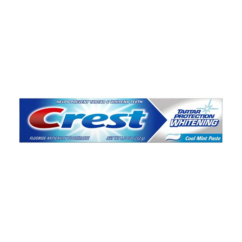 Отбеливающая зубная паста, 232 г - Crest Tartar Protection Whitening Toothpaste Cool Mint, 232 г - фото N3