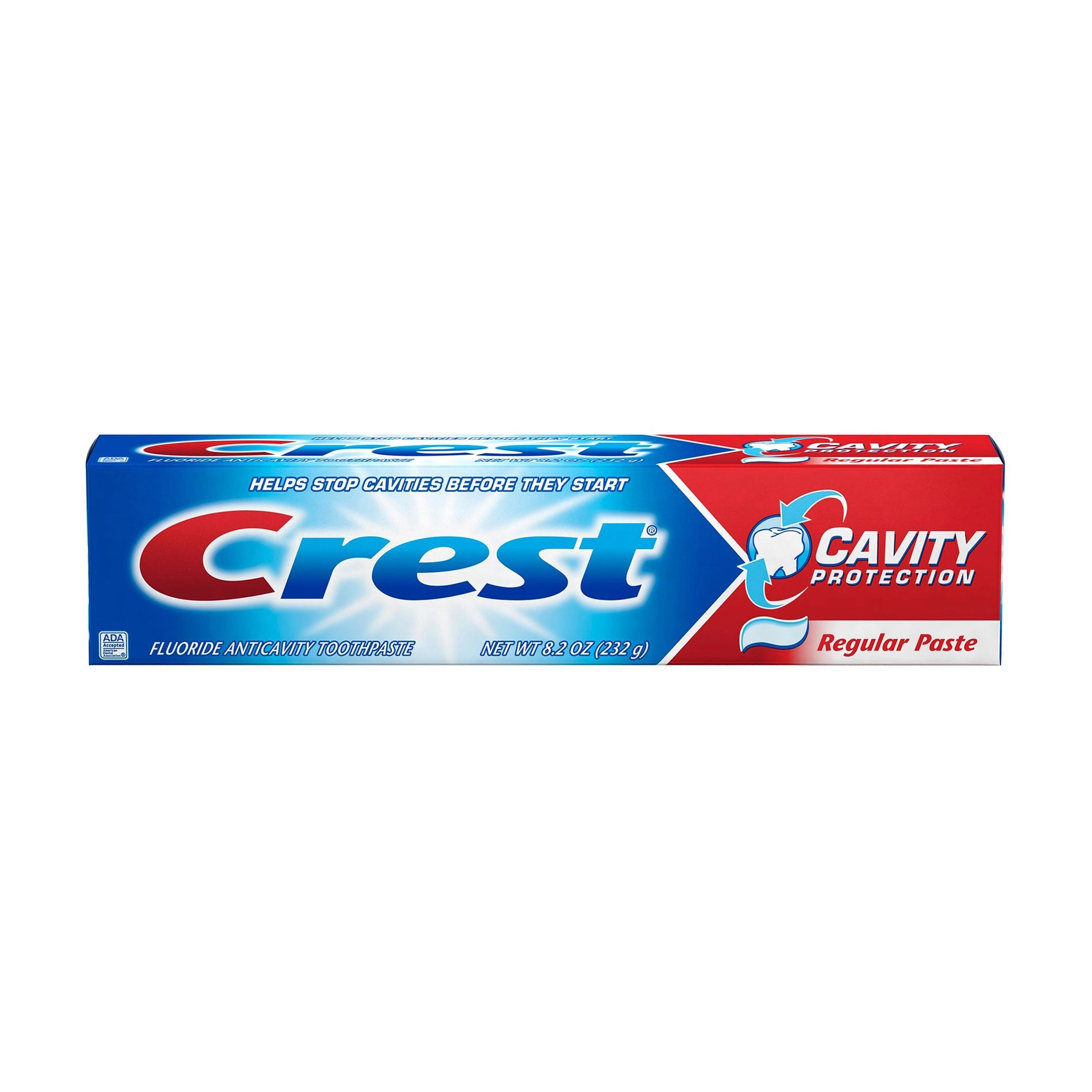 Crest Зубная паста Cavity Protection Regular Paste для комплексного ухода за полостью рта, 232 г - фото N1