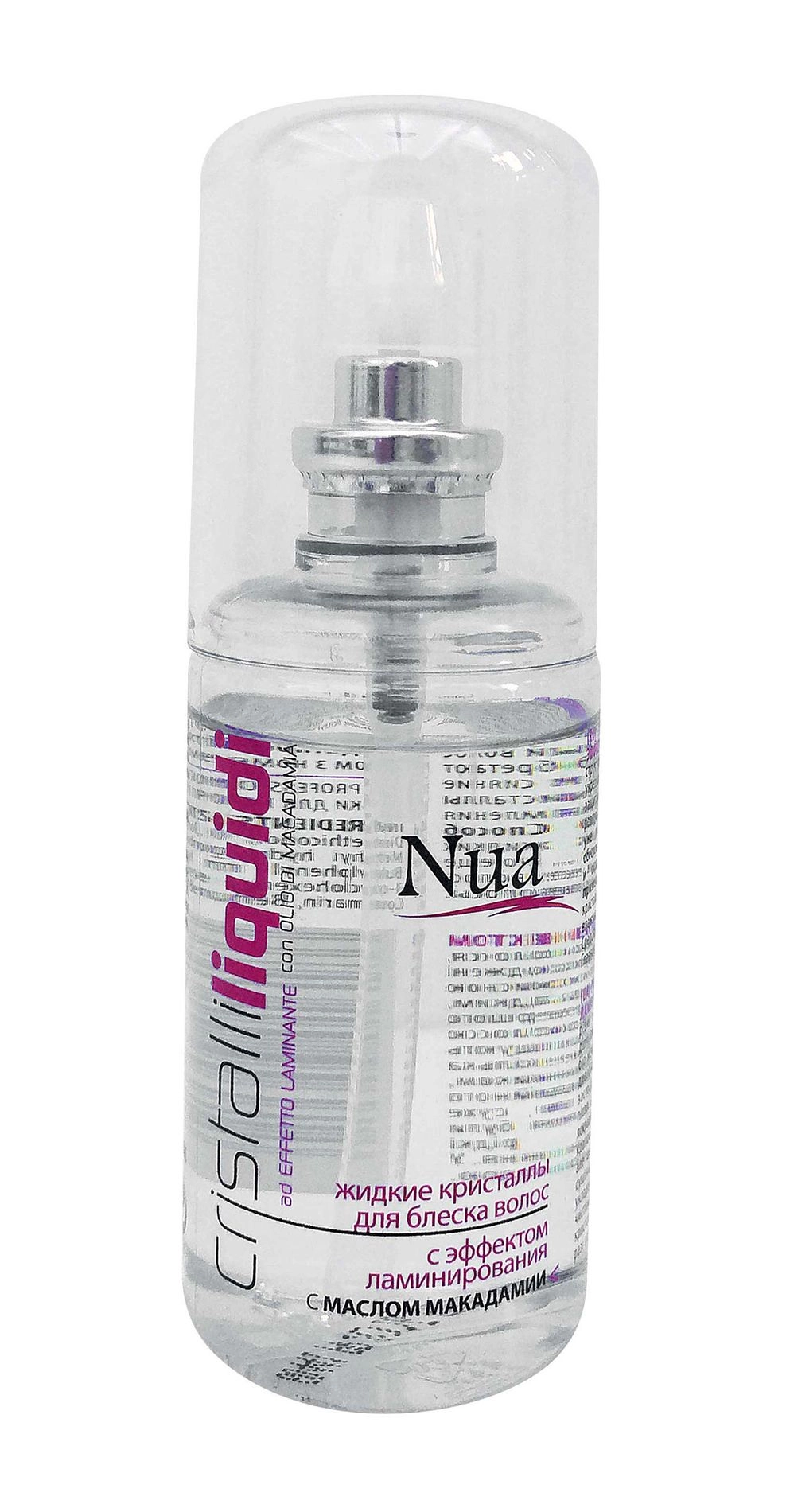 Nua Рідкі кристали для волосся Cristalli Liquidi для блиску волосся, з ефектом ламінування, 80 мл - фото N1