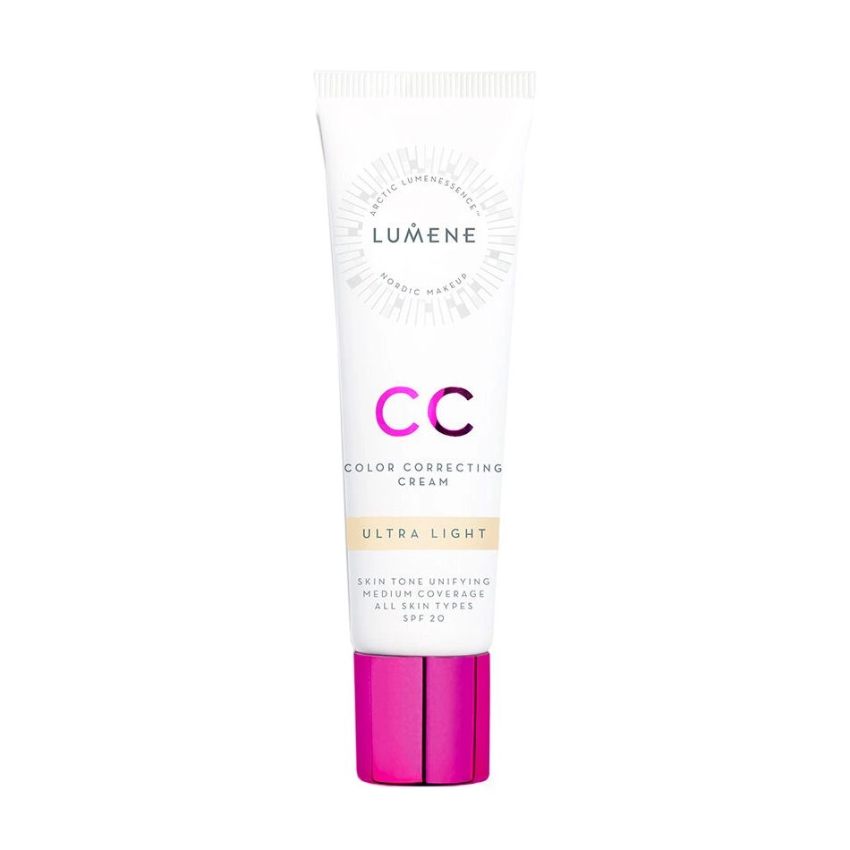 Lumene CC-крем для обличчя CC Color Correcting Cream SPF 20, Ultra Light, 30 мл - фото N1