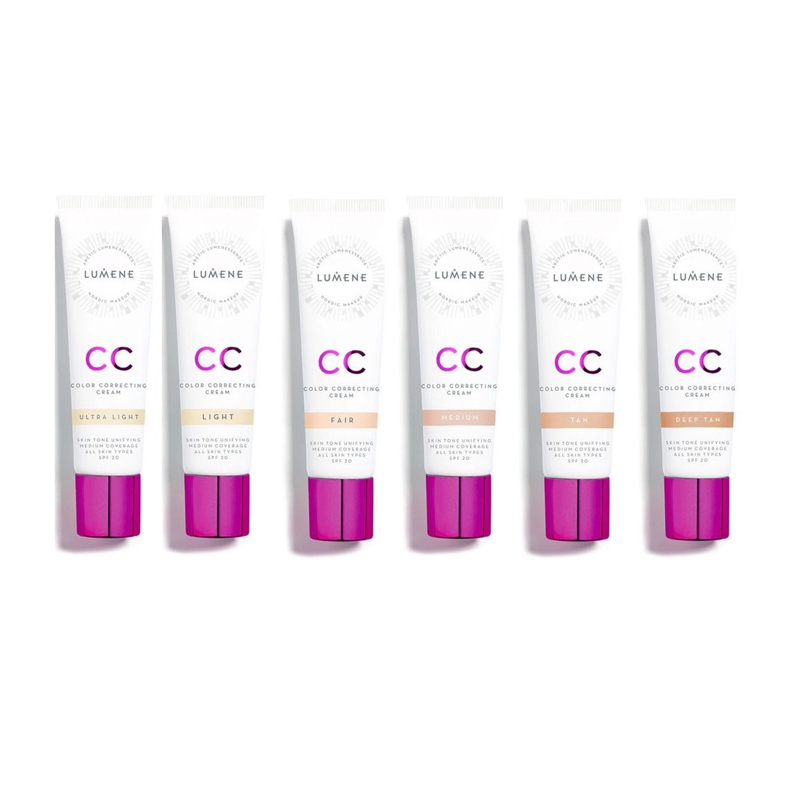 Lumene CC-крем для обличчя CC Color Correcting Cream SPF 20, Ultra Light, 30 мл - фото N3