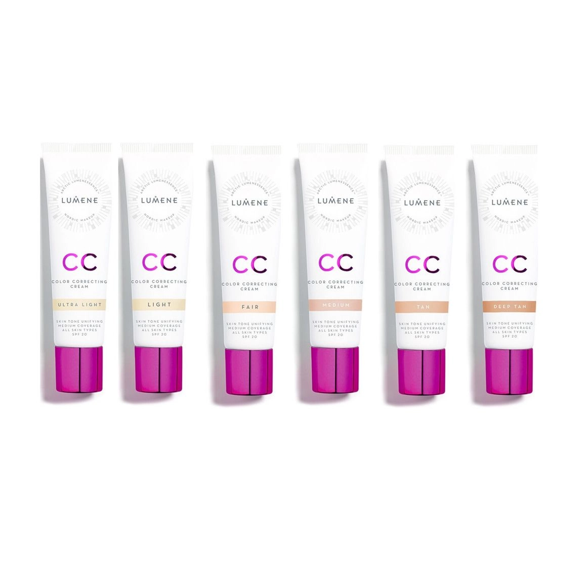 Lumene CC-крем для обличчя CC Color Correcting Cream SPF 20, Light, 30 мл - фото N3