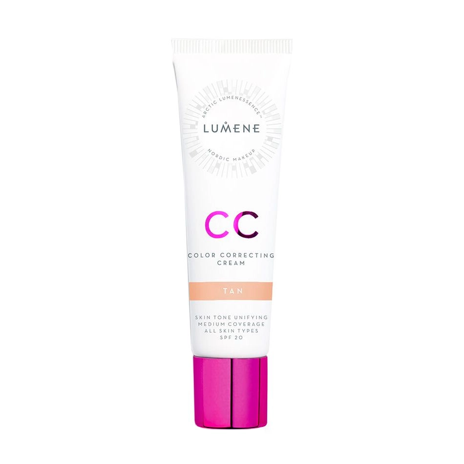 Lumene CC-крем для обличчя CC Color Correcting Cream SPF 20, Tan, 30 мл - фото N1