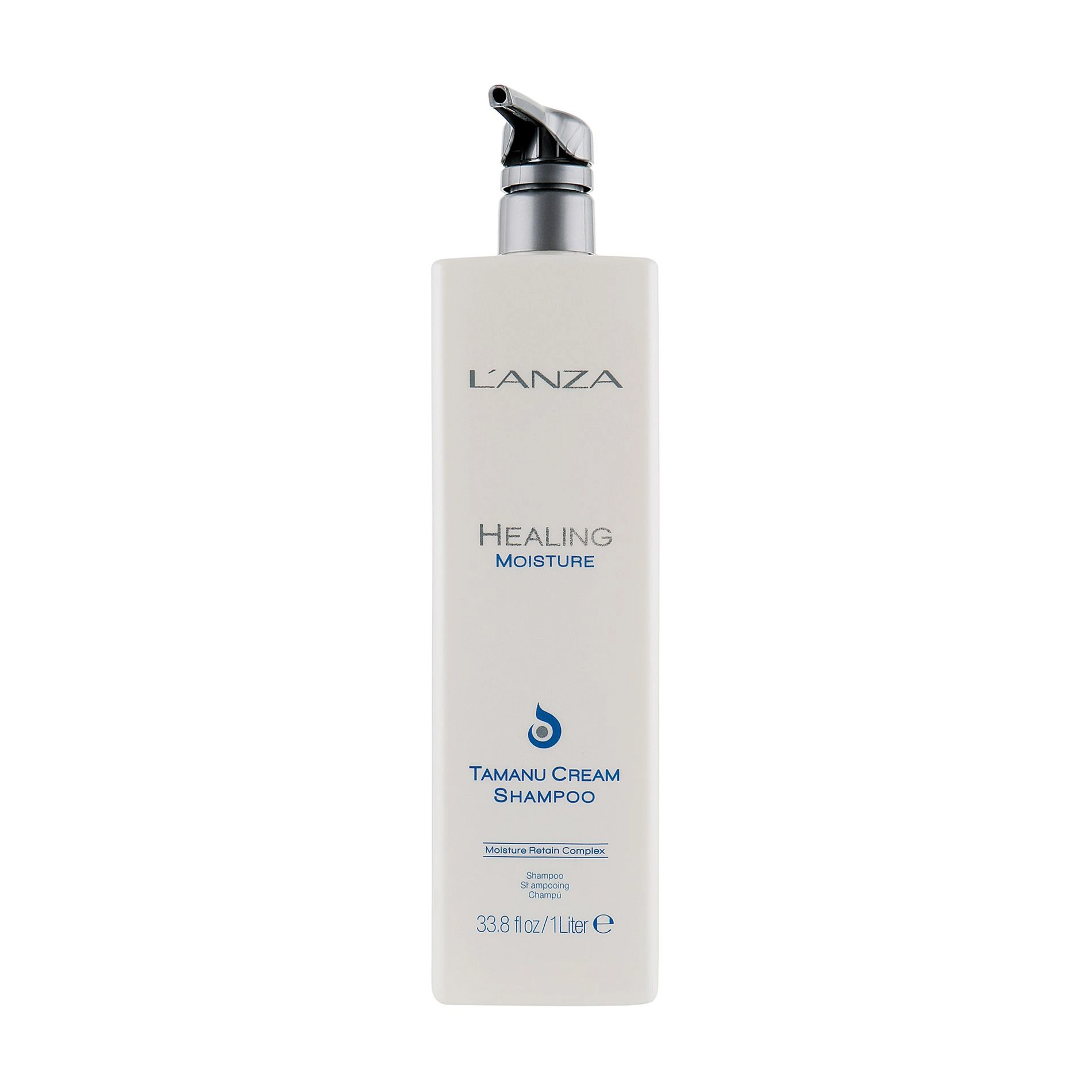 L'anza Відновлювальний крем-шампунь для волосся Healing Moisture Tamanu Cream Shampoo з олією Тамань, 1 л - фото N1