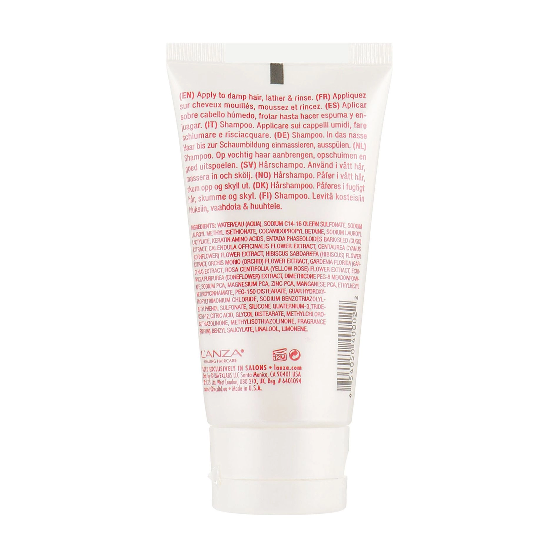 L'anza Шампунь Healing ColorCare Color Preserving Shampoo для захисту кольору волосся - фото N2