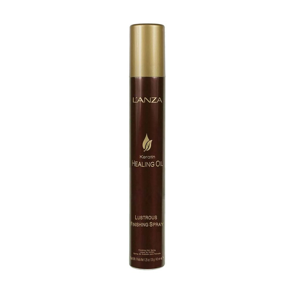 L'anza Лак-блиск для укладки волос Keratin Healing Oil Lustrous Finishing Spray с кератиновым эликсиром - фото N1