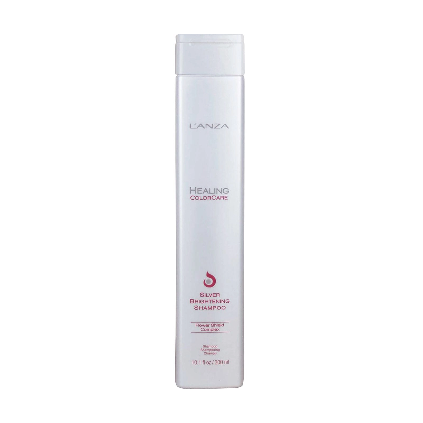 Шампунь для устранения желтизны волос - L'anza Healing ColorCare Silver Brightening Shampoo, 300 мл - фото N1