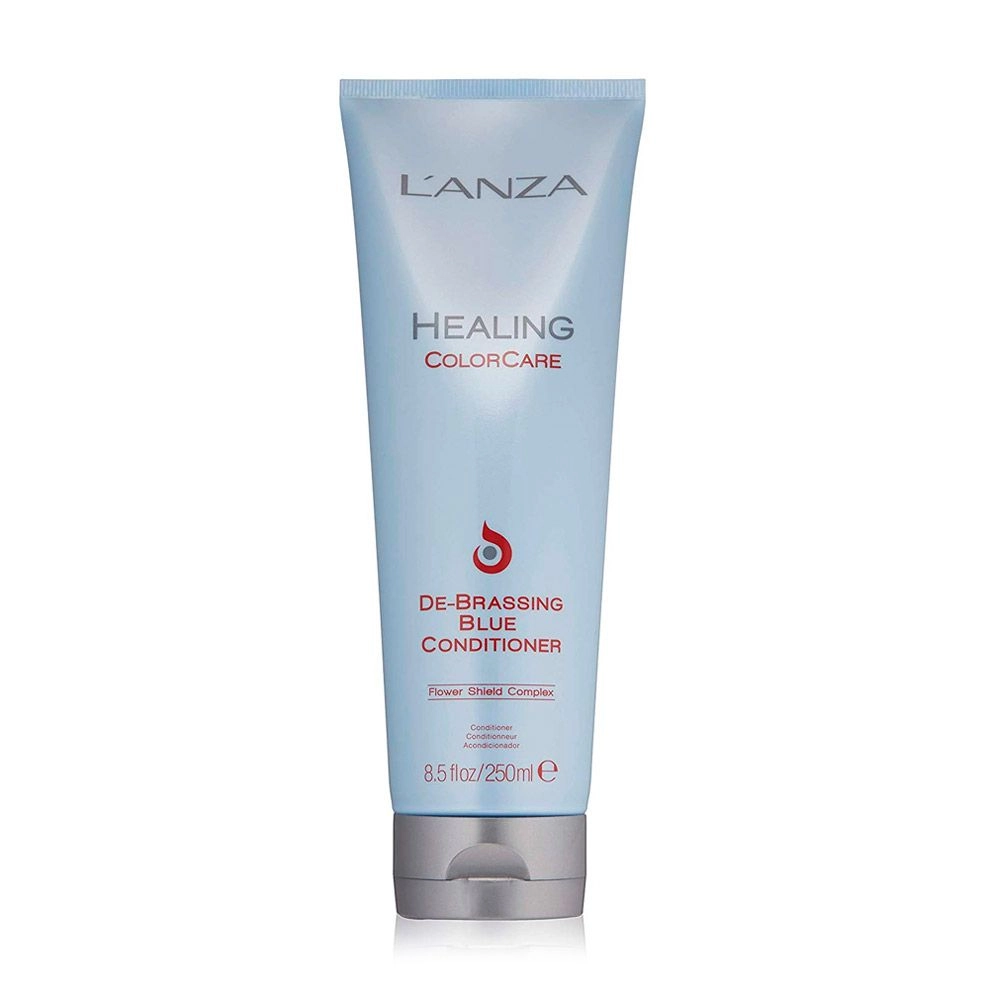 L'anza Кондиціонер Healing ColorCare De-Brassing Blue Conditioner для усунення рудизни волосся - фото N1