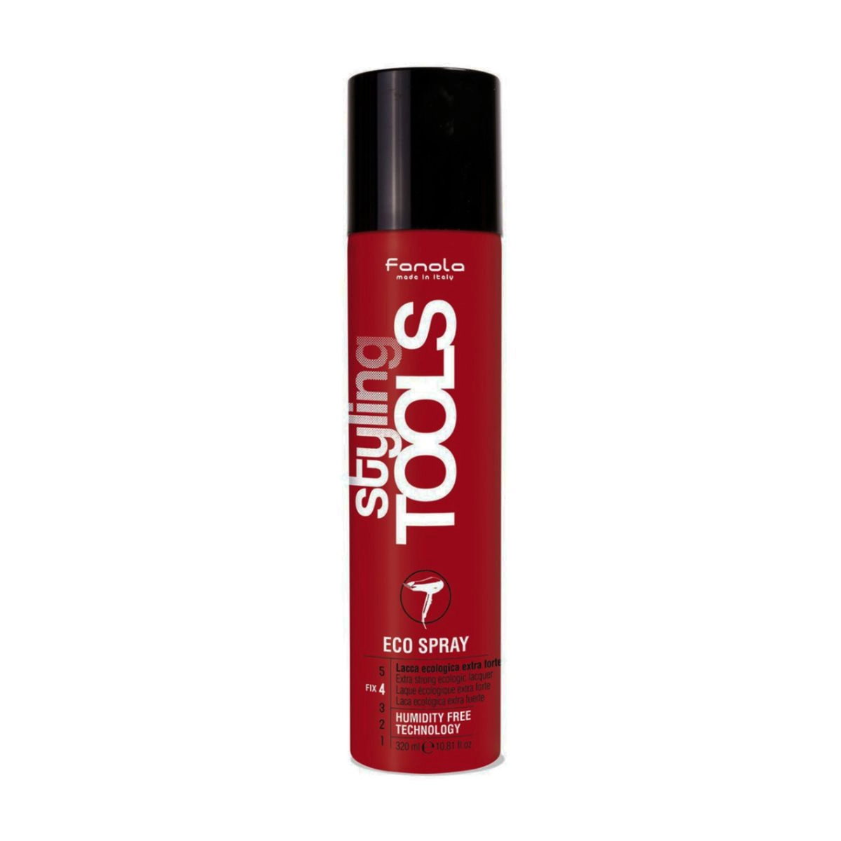 Fanola Лак для волос Styling Tools Eco Spray экстрасильной фиксации, 320 мл - фото N1