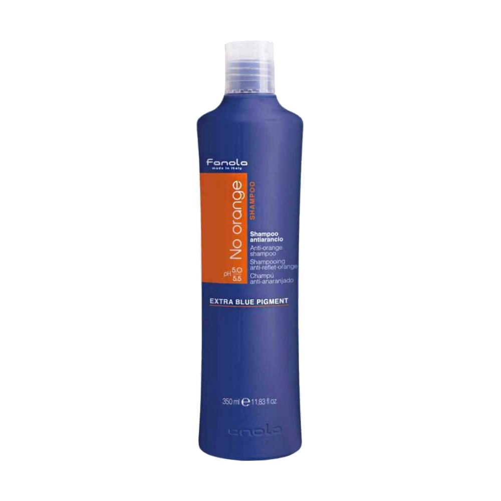 Fanola Анти-помаранчевий шампунь для темного волосся No Orange Shampoo, 350 мл - фото N1