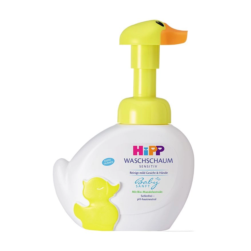 HIPP Дитяча пінка для вмивання Babysanft, 250 мл - фото N1