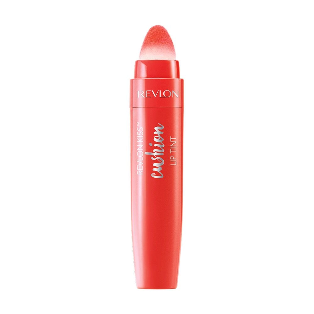 Revlon Тінт-кушон для губ Kiss Cushion Lip Tint Lipstick 250 High End Coral, 4.4 мл - фото N1