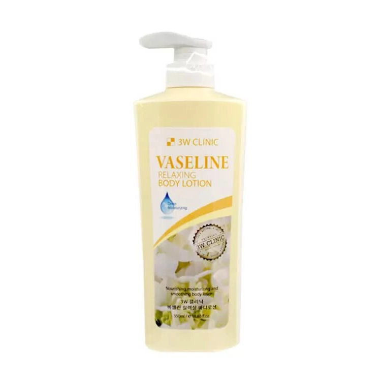 Лосьон для тела Relaxing Body lotion Вазелин - 3W Clinic Relaxing Body lotion, 550 мл - фото N1