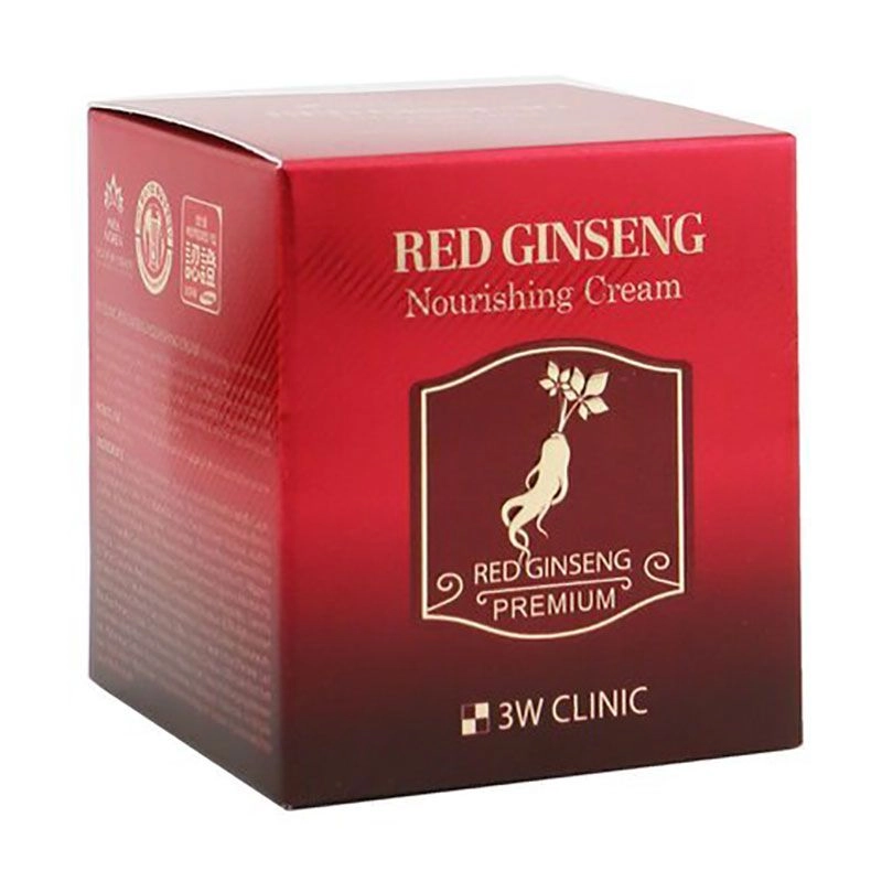 3W Clinic Відбілювальний крем для обличчя Red Ginseng Nourishing Cream, 55 г - фото N1