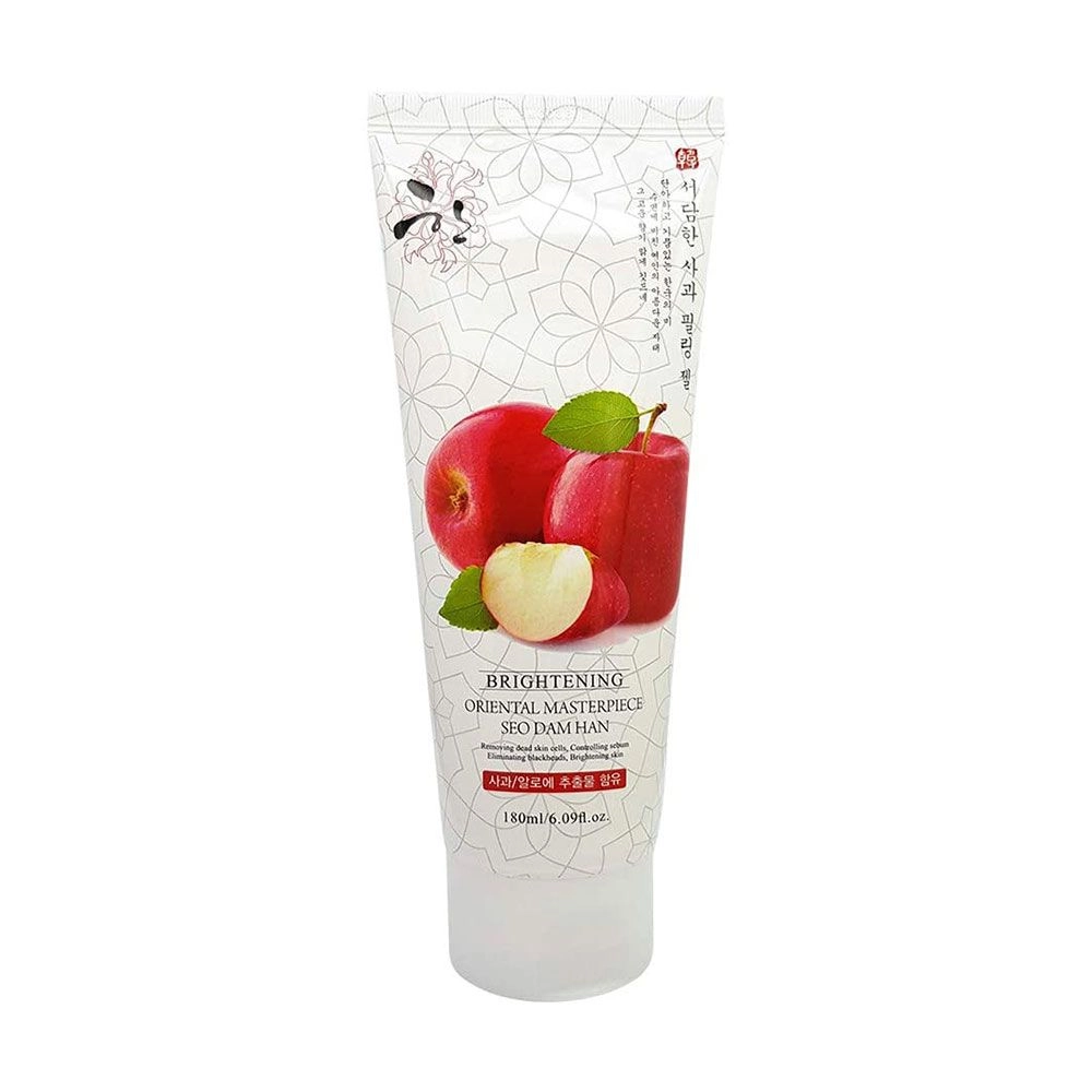 3W Clinic Пилинг-гель для лица Seo Dam Han Apple Peeling Gel с яблоком, 180 мл - фото N1