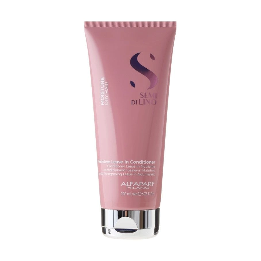 Alfaparf Незмивний кондиціонер Semi Di Lino Moisture Nutritive Leave-In Conditioner для сухого волосся - фото N1