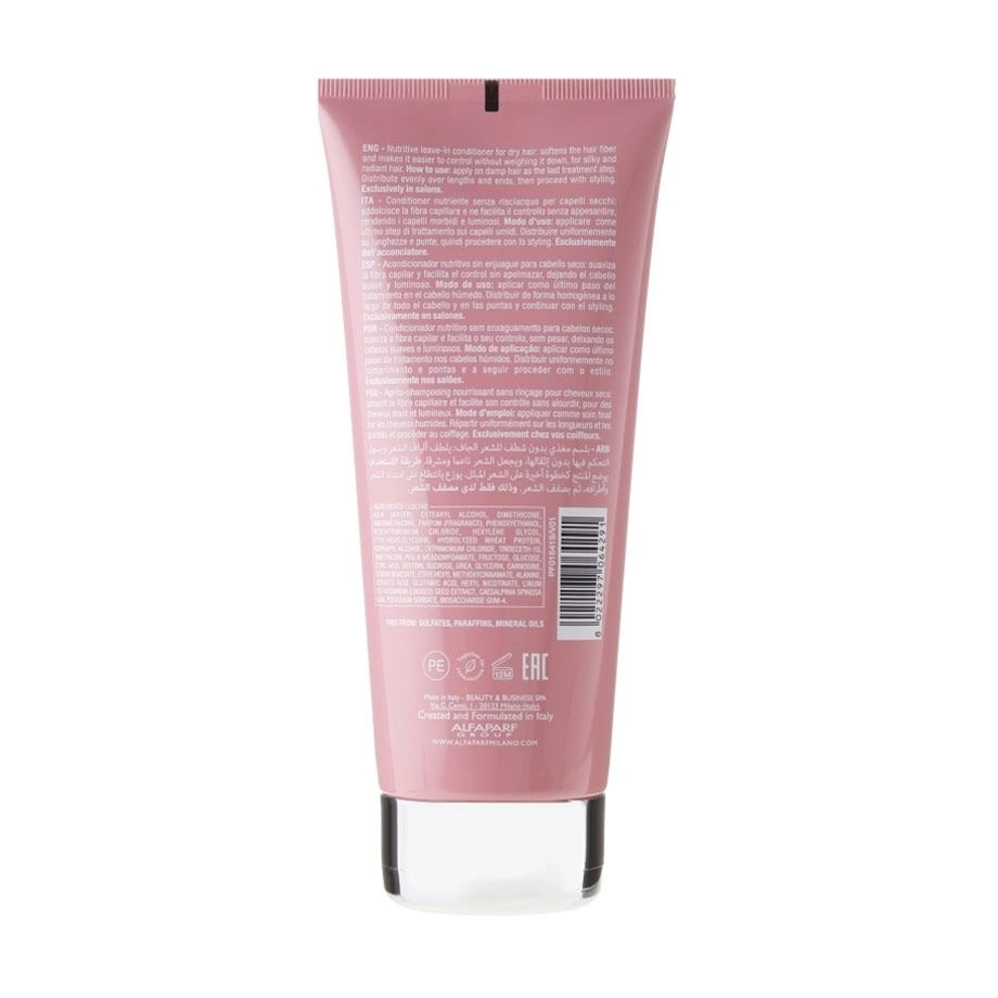 Alfaparf Незмивний кондиціонер Semi Di Lino Moisture Nutritive Leave-In Conditioner для сухого волосся - фото N2