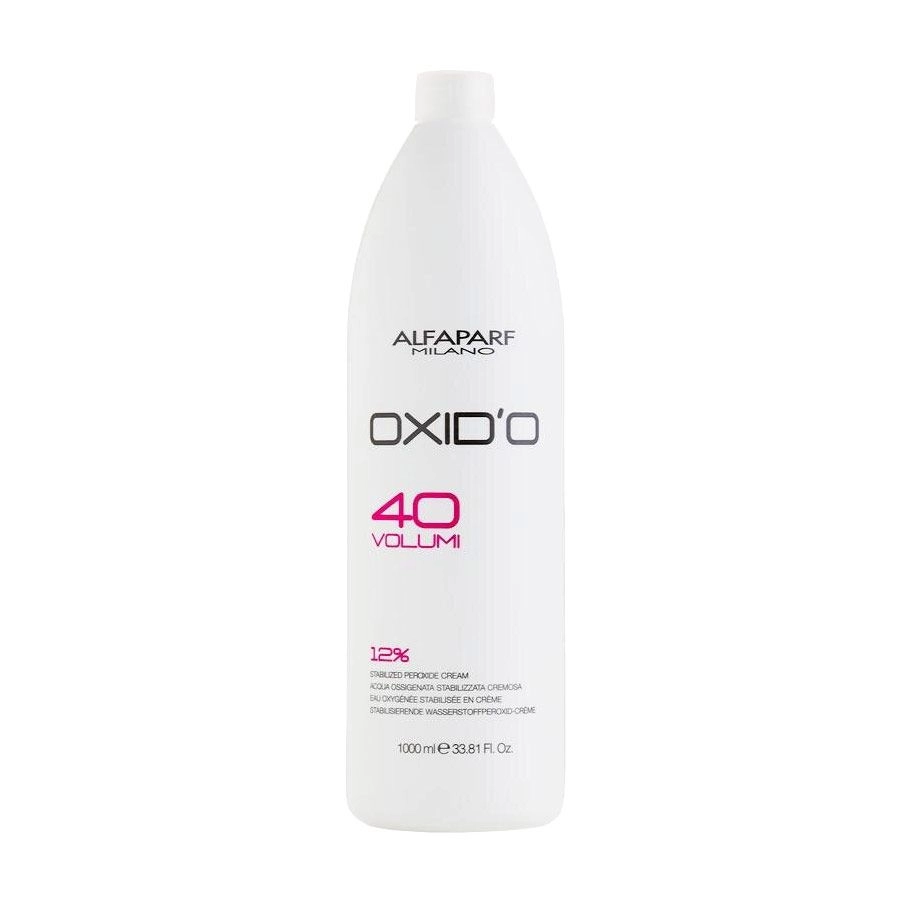 Alfaparf Стабілізований окислювач Oxido Stabilized Peroxide Cream 40 Vol 12%, 1 л - фото N1