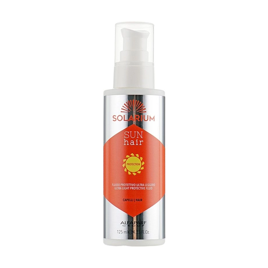 Alfaparf Флюїд для волосся Solarium Sun Hair Protection Ultra Light Protective Fluid SPF15 Захисний, 125 мл - фото N1
