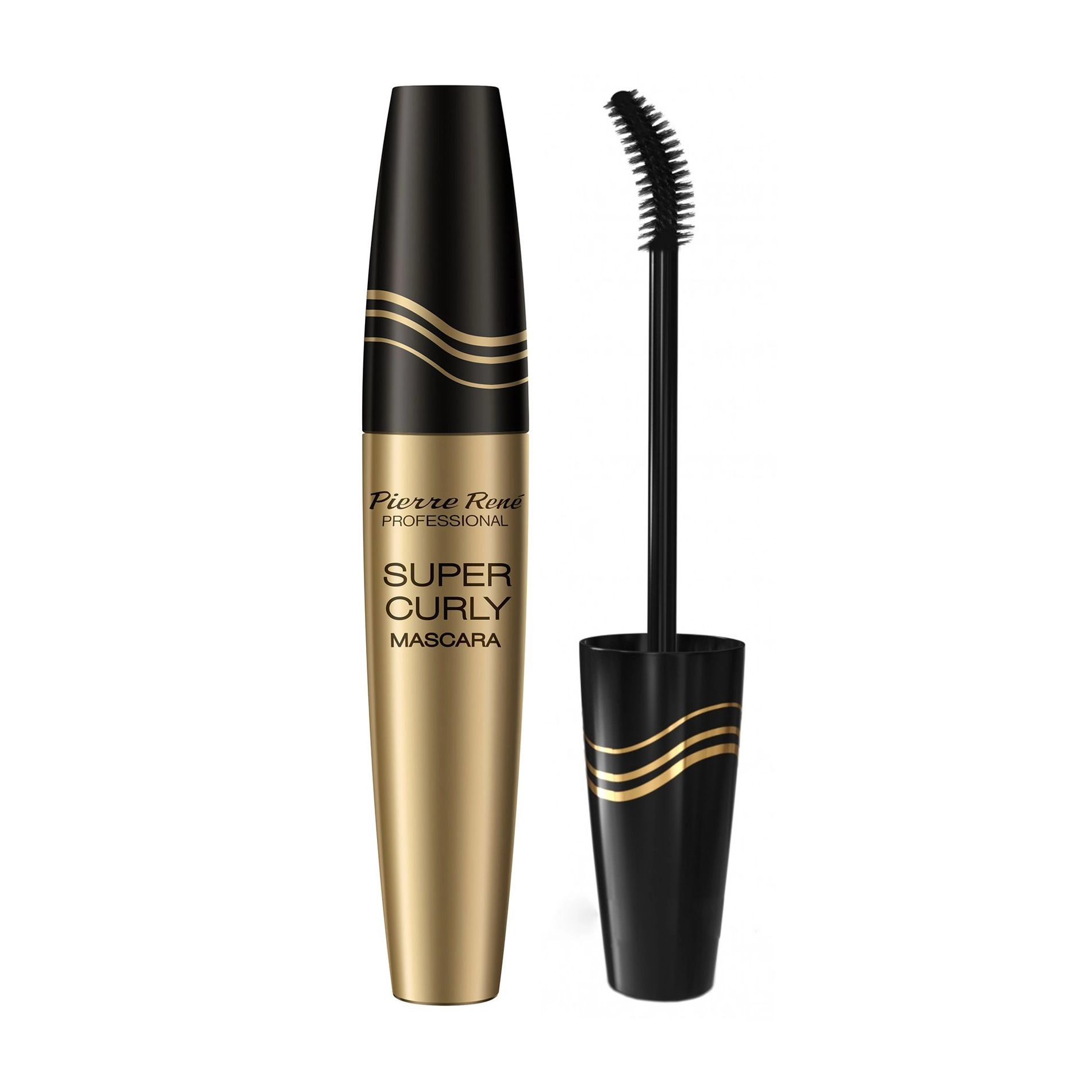 Pierre Rene Туш для вій Super Curly Mascara Black, 10 мл - фото N1