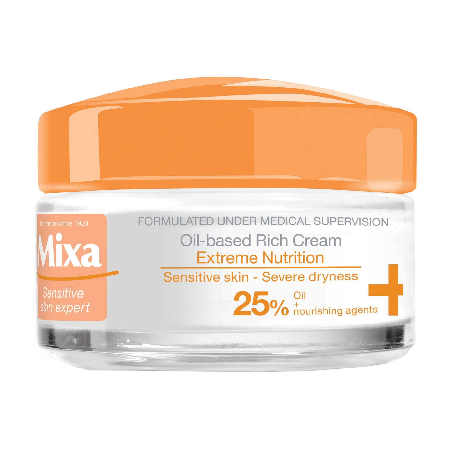 Mixa Питательный крем для лица Sensitive Skin Expert для сухой и чувствительной кожи, 50 мл - фото N1