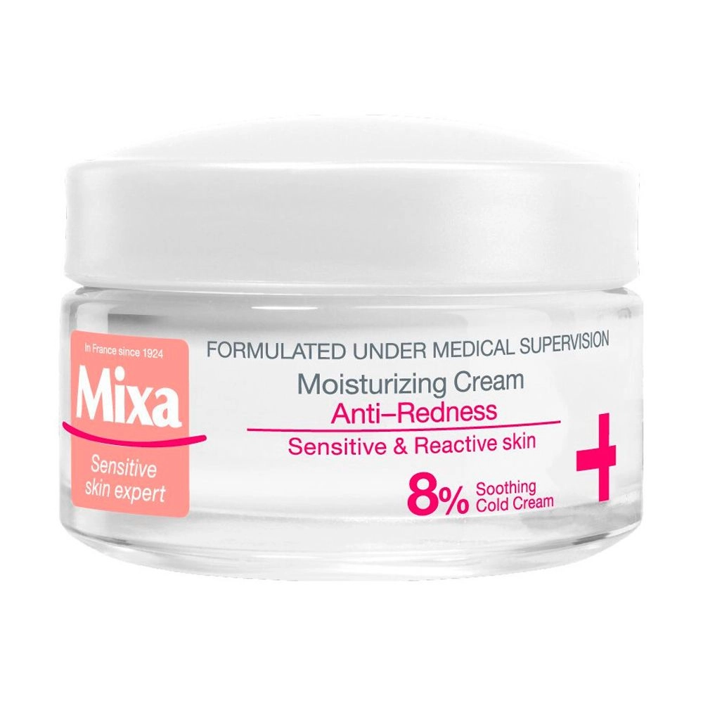 Mixa Крем для лица МІXA увлажняющий для чувствительной кожи, против покраснений, 50 мл - фото N1