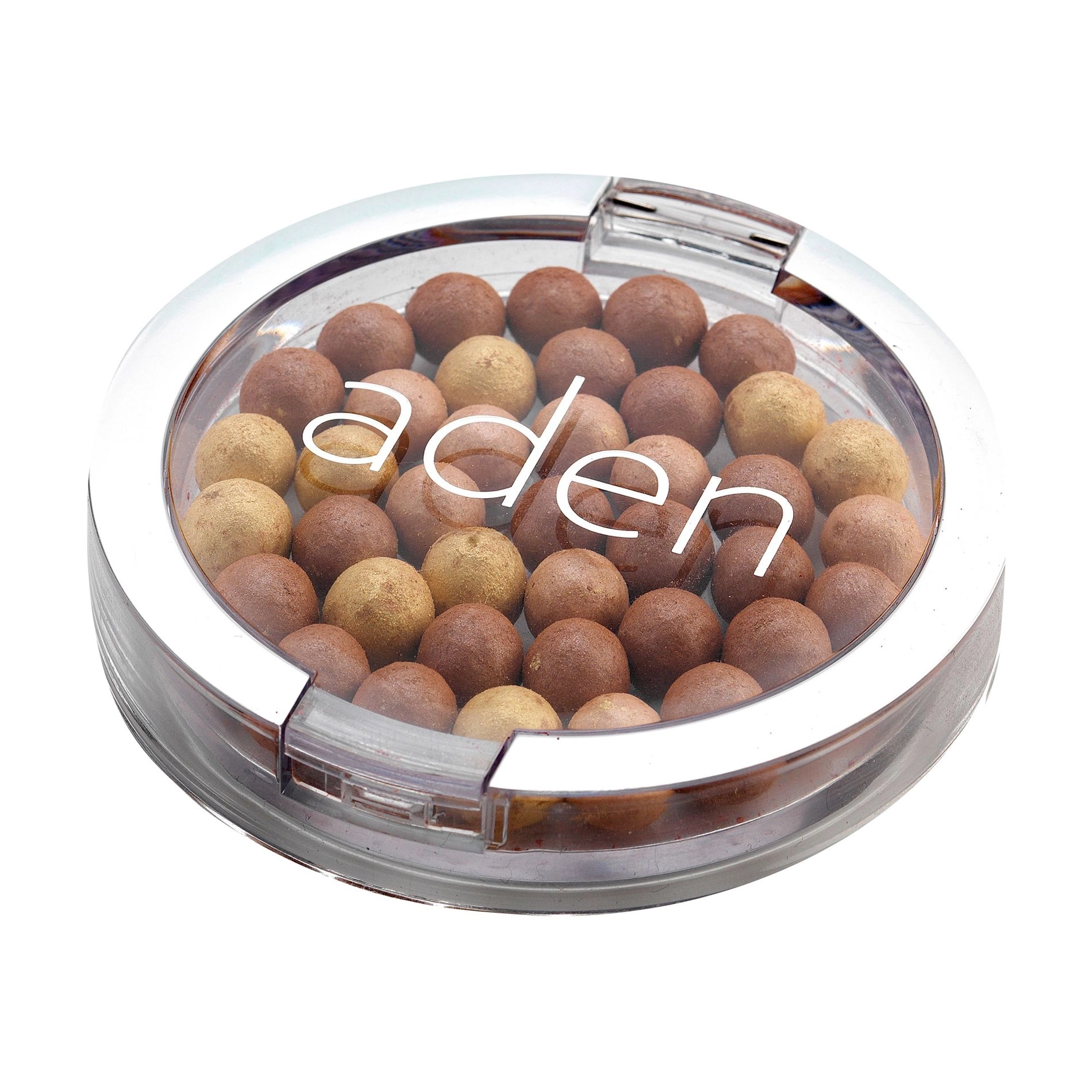 Aden Пудра в шариках Powder Pearls 03 Almond 21 г - фото N1