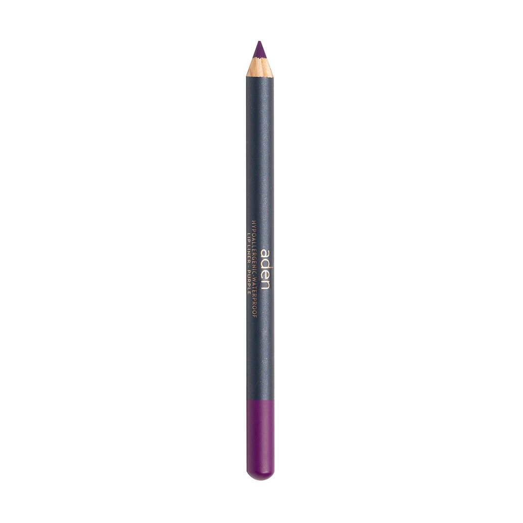 Aden Карандаш для губ Lipliner Pencil 64 Purple, 1.14 г - фото N1